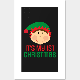 My 1st Christmas Posters and Art